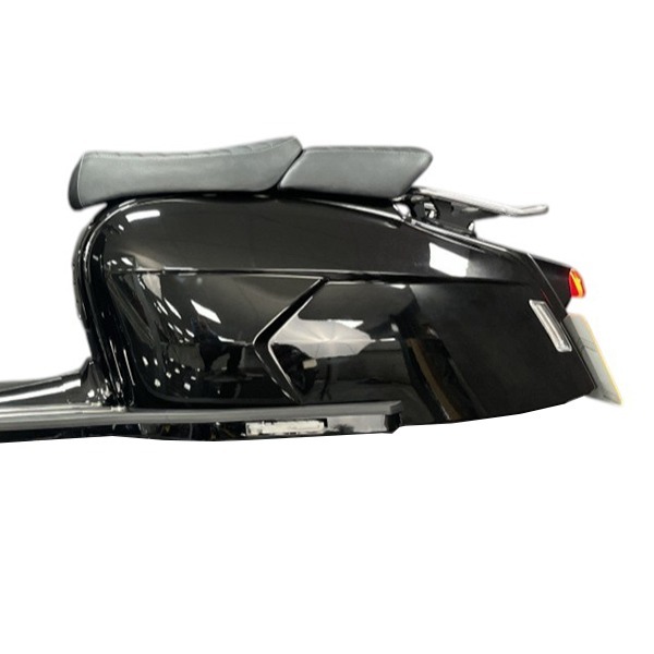 Royal Alloy Left Side Cover - Gloss Black Internal Bolt Hole